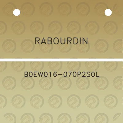 rabourdin-b0ew016-070p2s0l