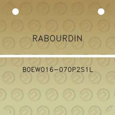 rabourdin-b0ew016-070p2s1l