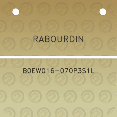 rabourdin-b0ew016-070p3s1l