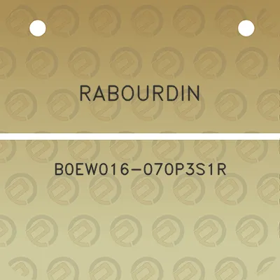 rabourdin-b0ew016-070p3s1r