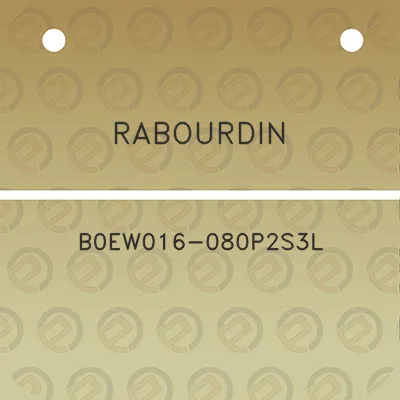 rabourdin-b0ew016-080p2s3l