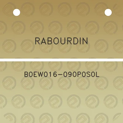 rabourdin-b0ew016-090p0s0l