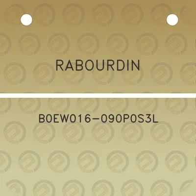 rabourdin-b0ew016-090p0s3l