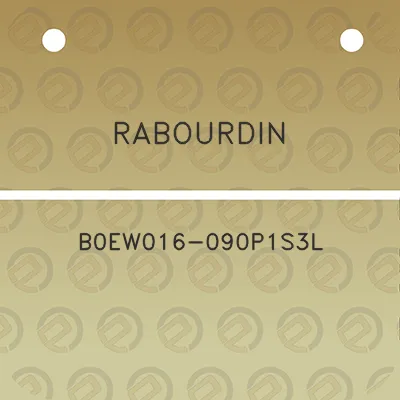 rabourdin-b0ew016-090p1s3l