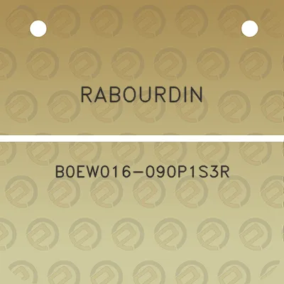 rabourdin-b0ew016-090p1s3r