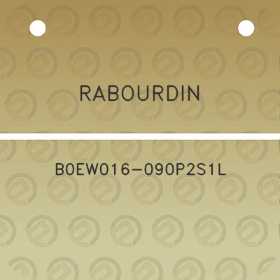 rabourdin-b0ew016-090p2s1l