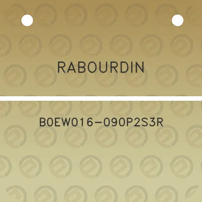 rabourdin-b0ew016-090p2s3r