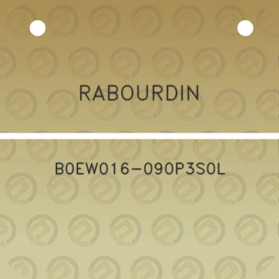 rabourdin-b0ew016-090p3s0l