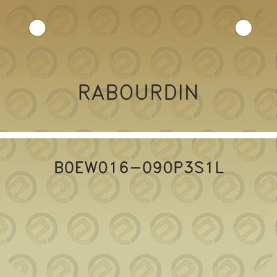 rabourdin-b0ew016-090p3s1l