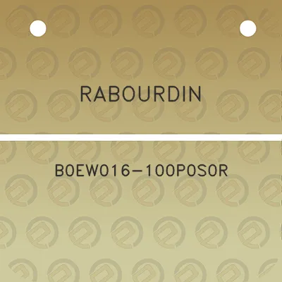 rabourdin-b0ew016-100p0s0r