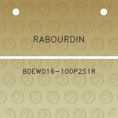 rabourdin-b0ew016-100p2s1r