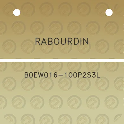 rabourdin-b0ew016-100p2s3l