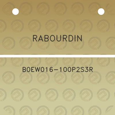 rabourdin-b0ew016-100p2s3r