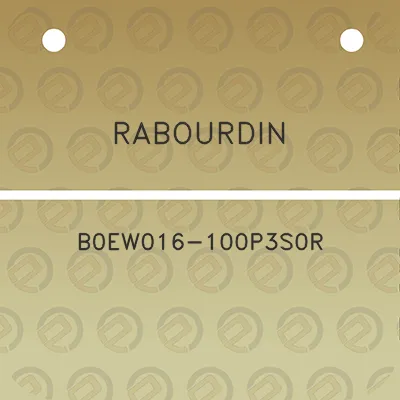 rabourdin-b0ew016-100p3s0r