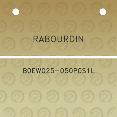 rabourdin-b0ew025-050p0s1l