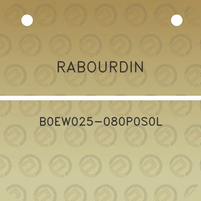 rabourdin-b0ew025-080p0s0l