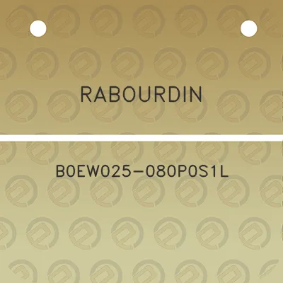 rabourdin-b0ew025-080p0s1l