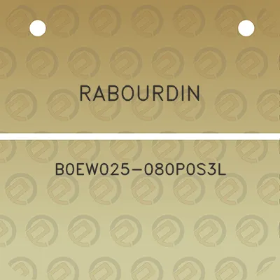 rabourdin-b0ew025-080p0s3l