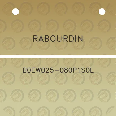 rabourdin-b0ew025-080p1s0l