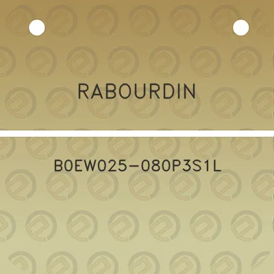 rabourdin-b0ew025-080p3s1l