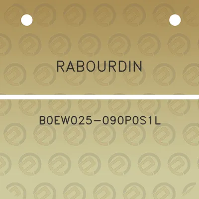 rabourdin-b0ew025-090p0s1l