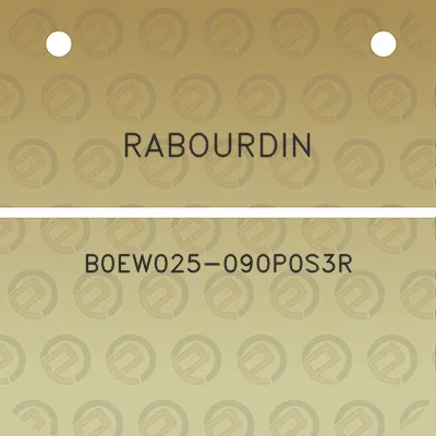 rabourdin-b0ew025-090p0s3r