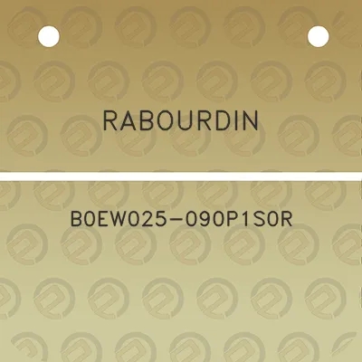 rabourdin-b0ew025-090p1s0r