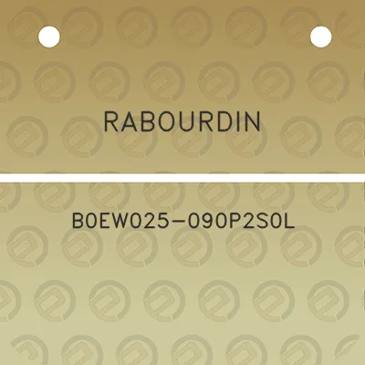 rabourdin-b0ew025-090p2s0l