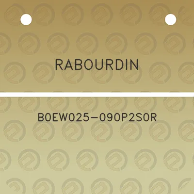 rabourdin-b0ew025-090p2s0r