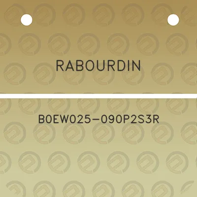 rabourdin-b0ew025-090p2s3r