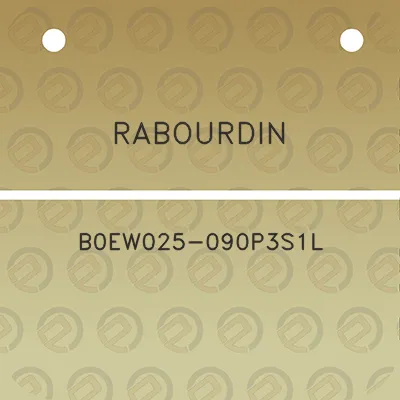 rabourdin-b0ew025-090p3s1l