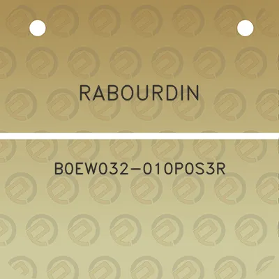 rabourdin-b0ew032-010p0s3r