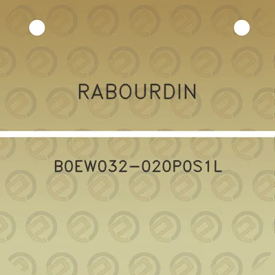 rabourdin-b0ew032-020p0s1l