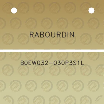 rabourdin-b0ew032-030p3s1l