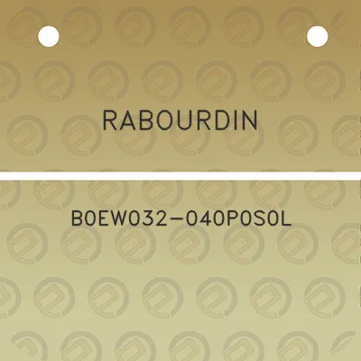 rabourdin-b0ew032-040p0s0l