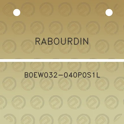 rabourdin-b0ew032-040p0s1l