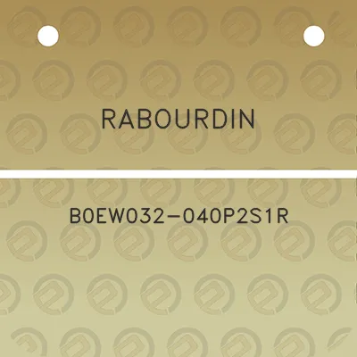 rabourdin-b0ew032-040p2s1r