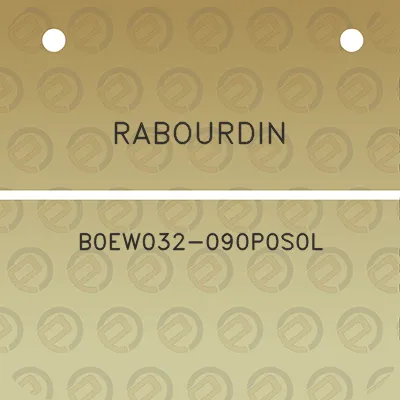 rabourdin-b0ew032-090p0s0l