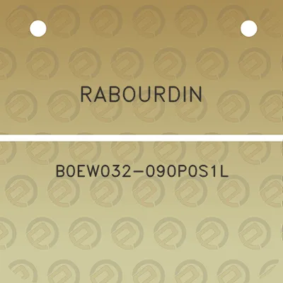 rabourdin-b0ew032-090p0s1l