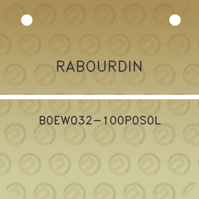 rabourdin-b0ew032-100p0s0l