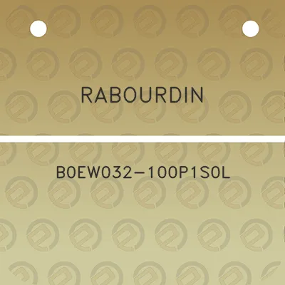 rabourdin-b0ew032-100p1s0l