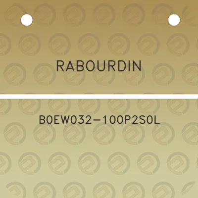 rabourdin-b0ew032-100p2s0l