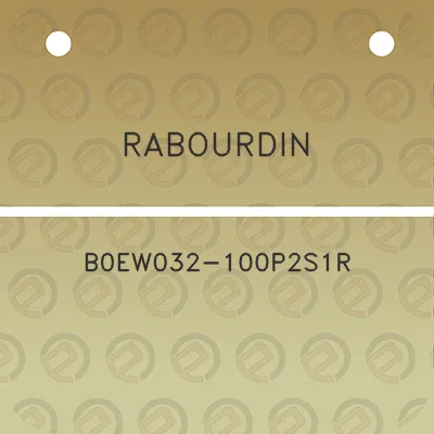 rabourdin-b0ew032-100p2s1r