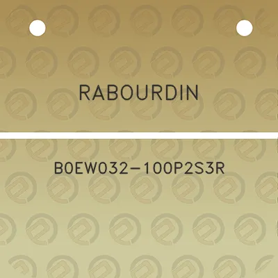 rabourdin-b0ew032-100p2s3r