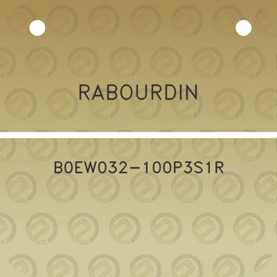 rabourdin-b0ew032-100p3s1r