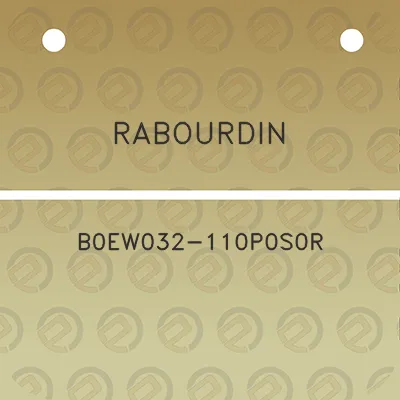 rabourdin-b0ew032-110p0s0r