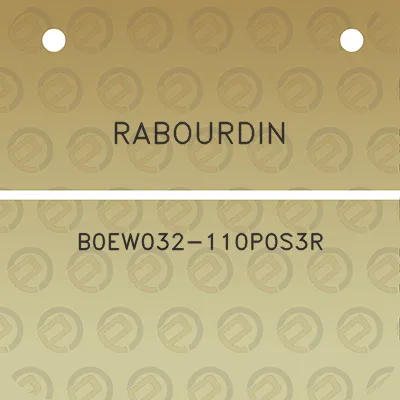 rabourdin-b0ew032-110p0s3r