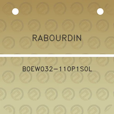 rabourdin-b0ew032-110p1s0l