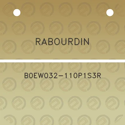 rabourdin-b0ew032-110p1s3r