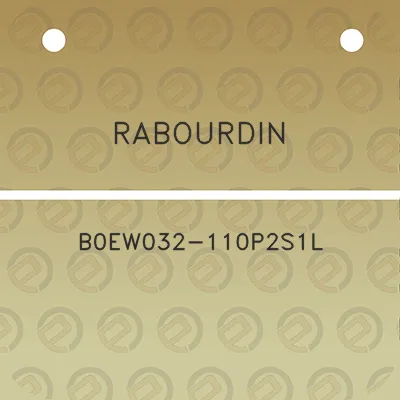rabourdin-b0ew032-110p2s1l